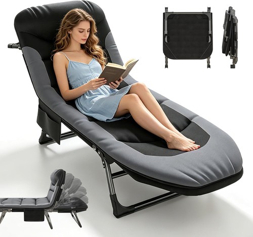 Foldable sun lounger garden - lounger,,