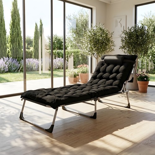Sun lounger folding recliner - lounger,
