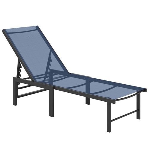 Outsunny sun lounger level - outsunny,